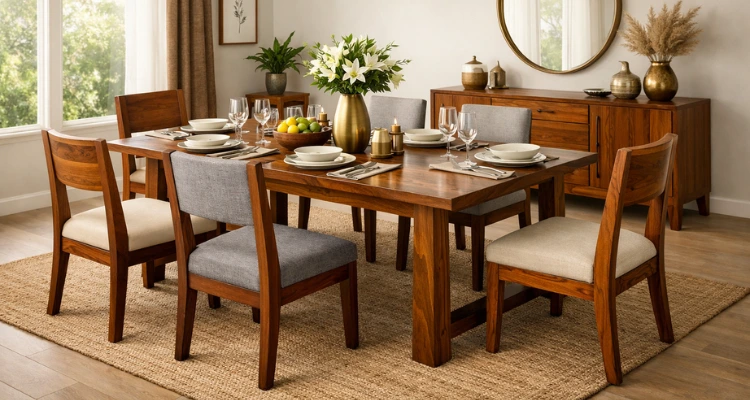 Best Dining Table 2026: Designs, Materials & Buying Tips for Indian Homes